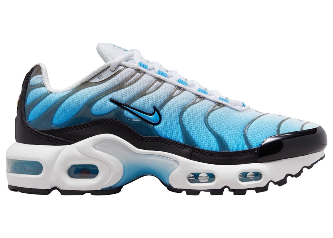 Pre-owned Nike Air Max Plus Ice (gs) In White/baltic Blue-black