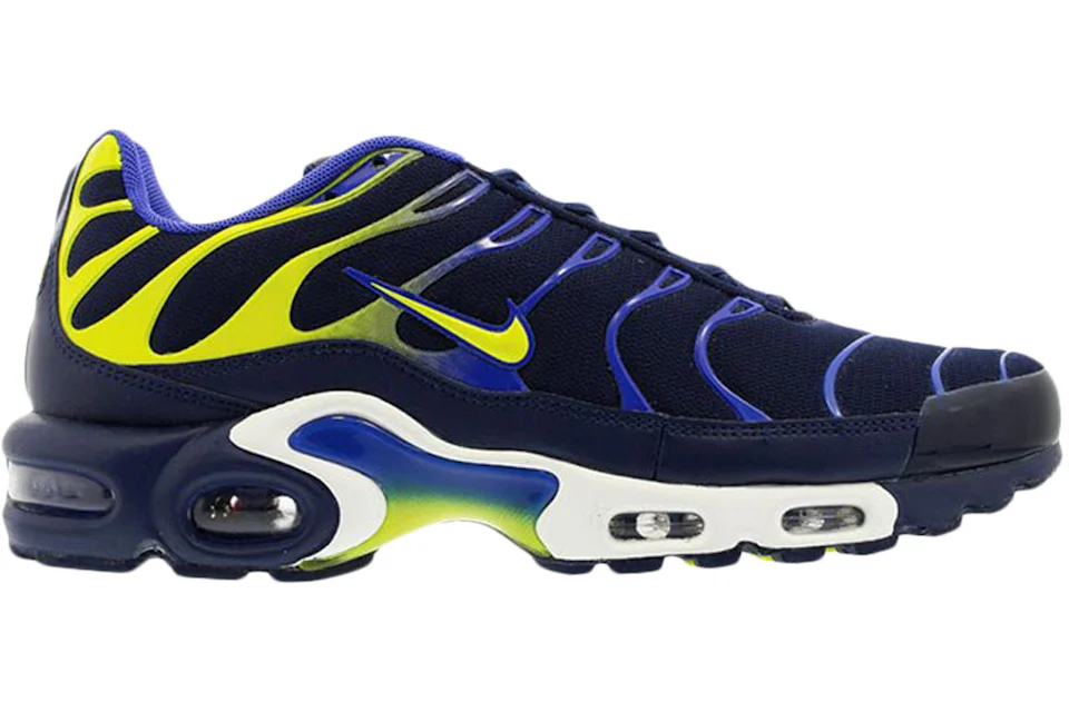Nike air max plus lime green and blue Clearance