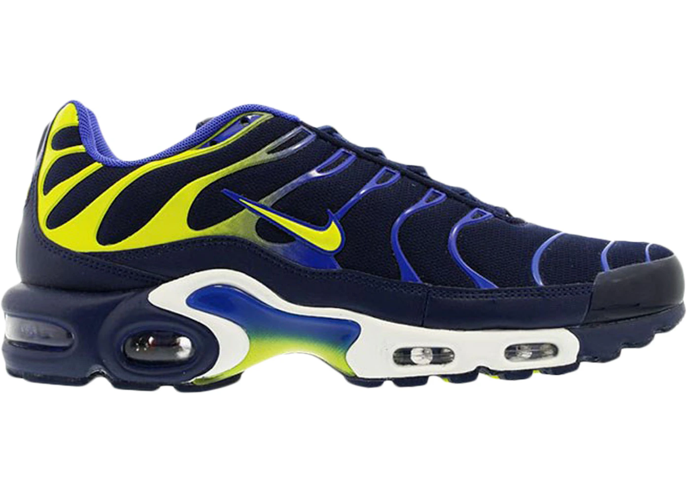 Nike Air Max Plus Binary Blue Electric Lime Men's 852630-402 US
