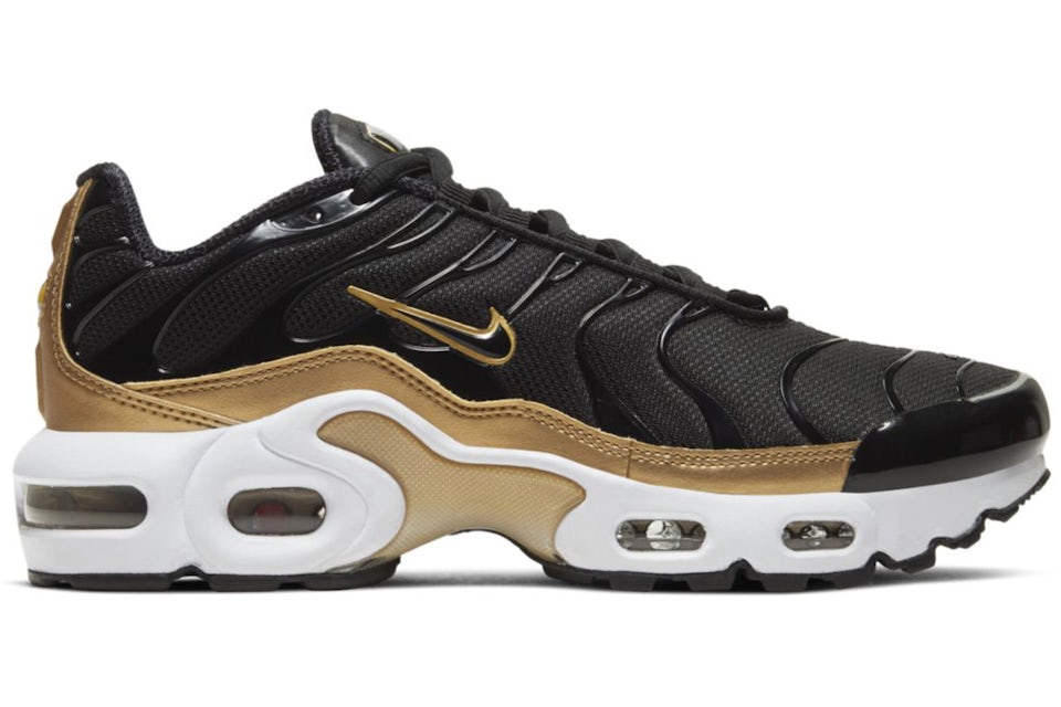 Nike air max plus tn black metallic gold Clearance
