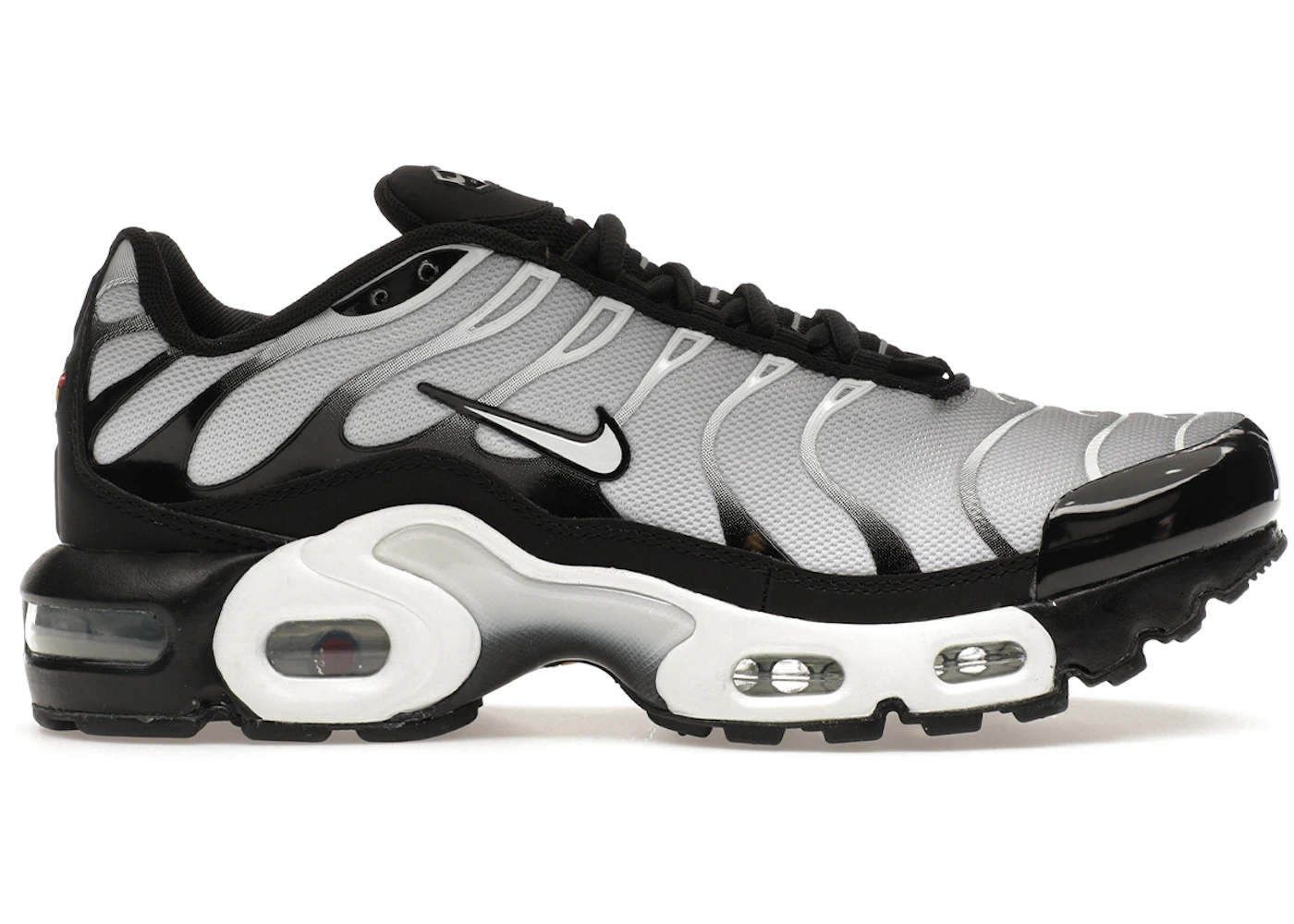 Nike Air Max Plus Black Metallic Silver White (GS) CD0609-018 US