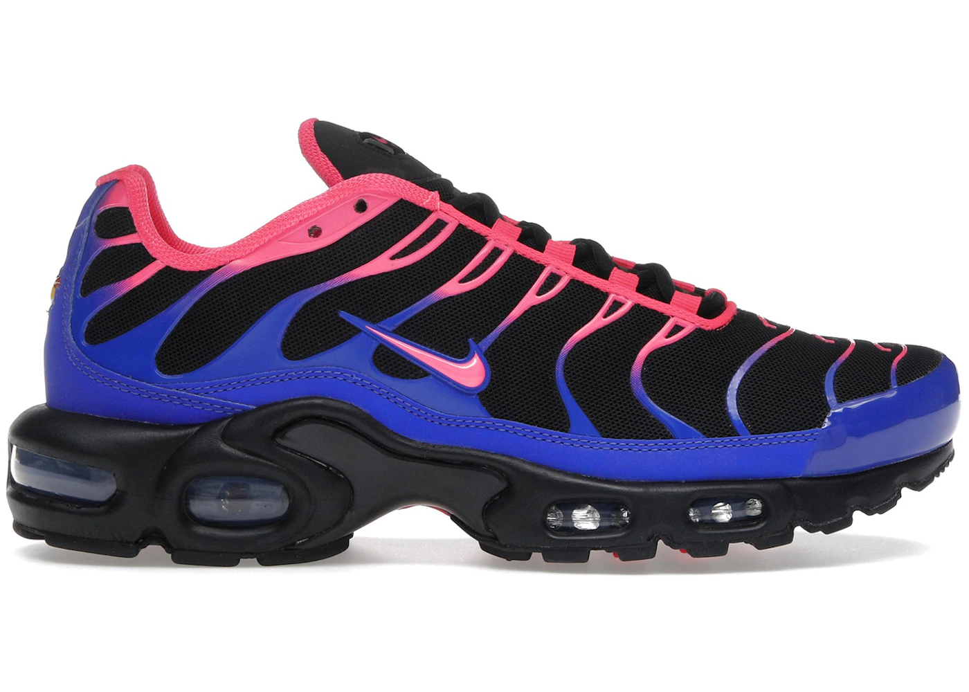 Nike Air Max Plus Black Racer Blue Hyper Pink (Women's) - IF6146-001 - US