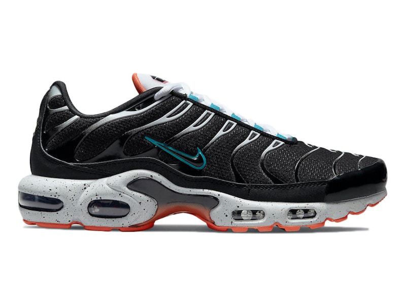 Black and store teal air max