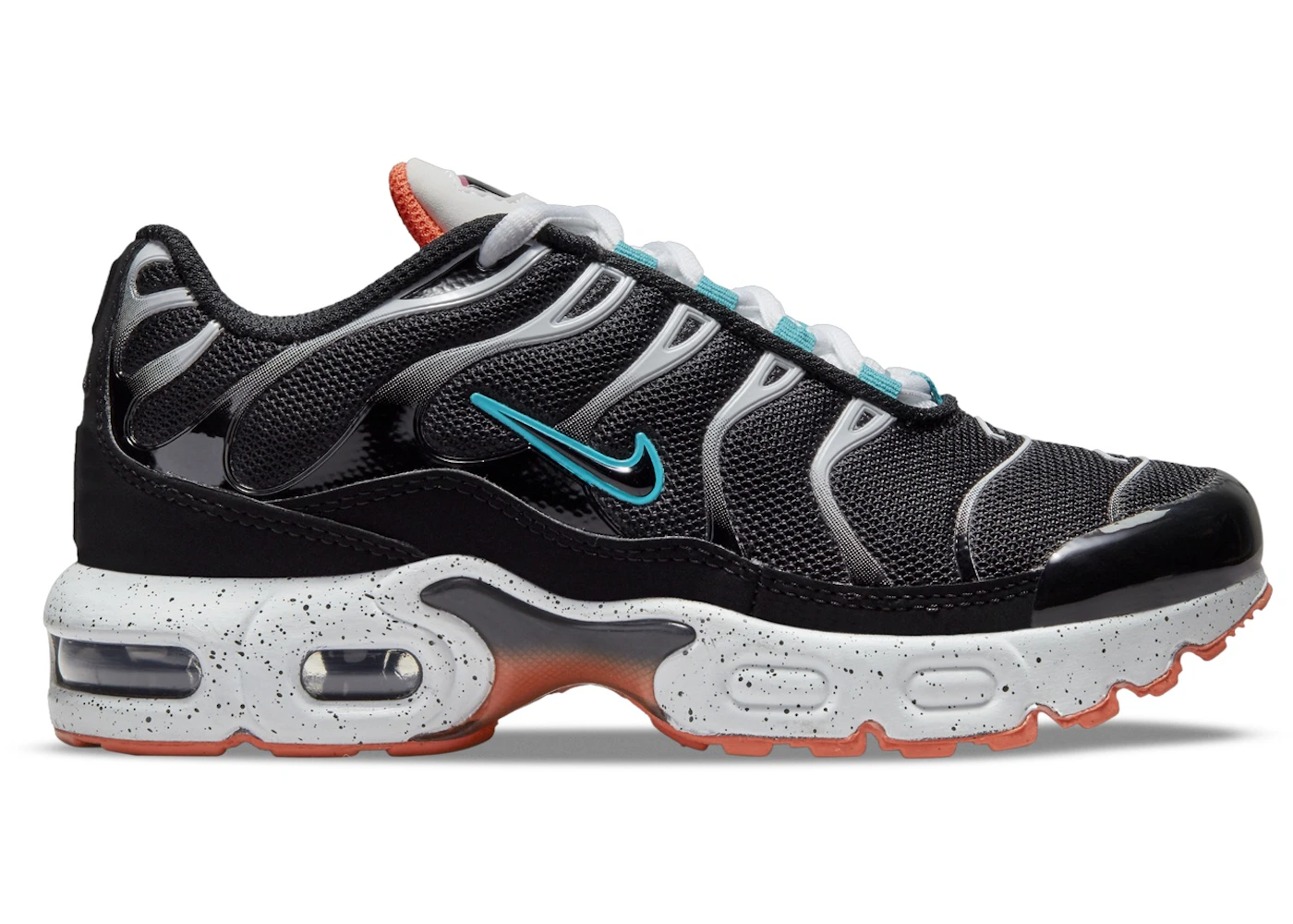 Nike Air Max Plus Black Turf Orange Aquamarine (PS) - CD0610-014 - US