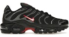 Nike Air Max Plus en negro, rojo y plateado metalizado