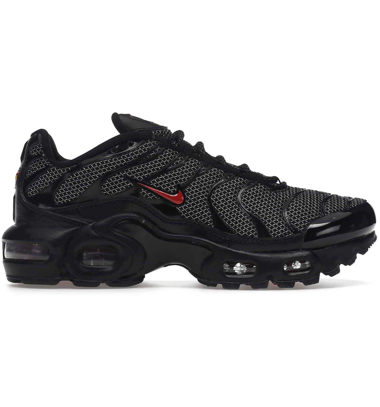 Nike air max plus v 5 silver red black Clearance