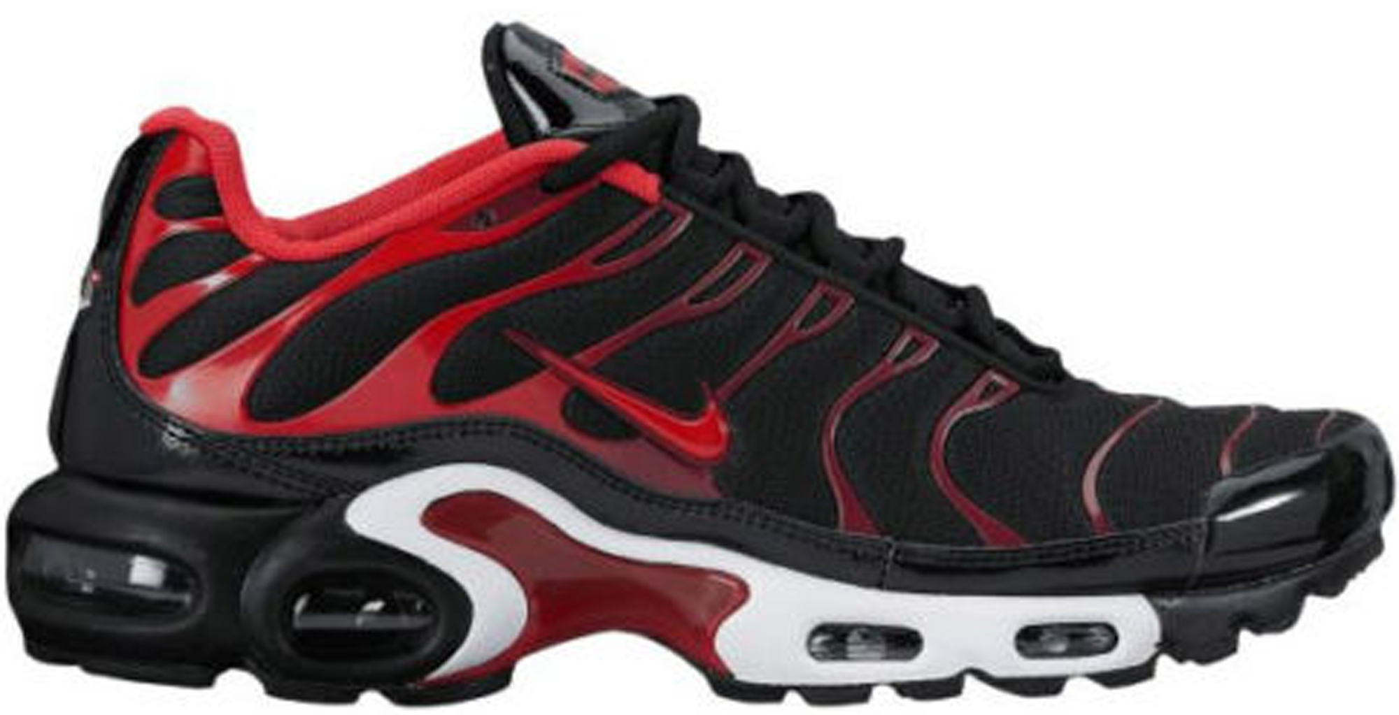 nike air max plus tn red and black
