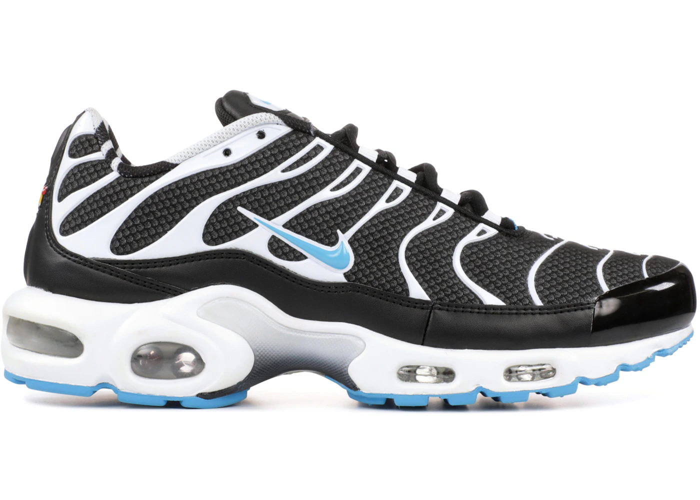 Nike air max 2025 plus tn black white