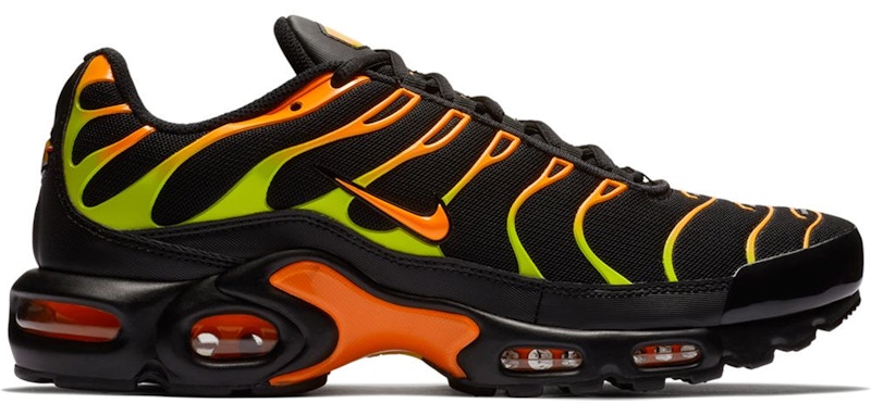 nike air max black green orange