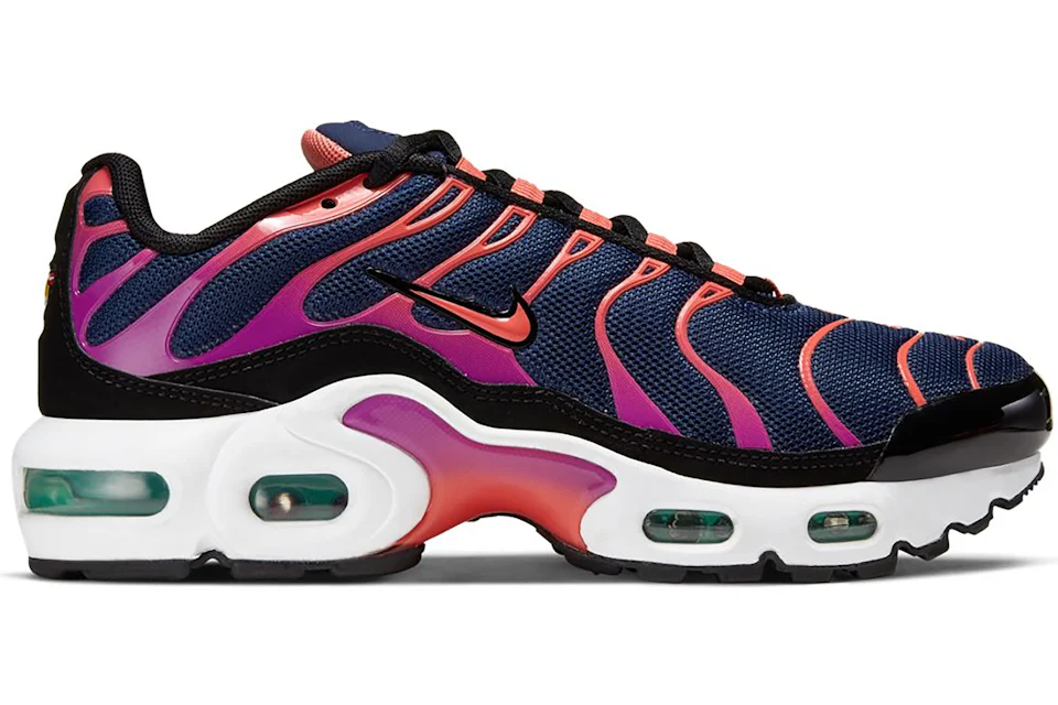 Nike air max plus top purple blue and pink