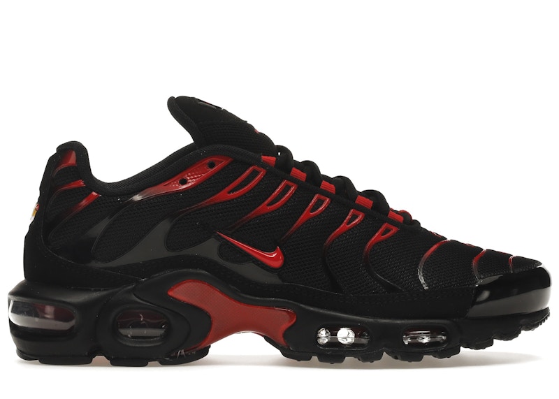 All red nike store tns