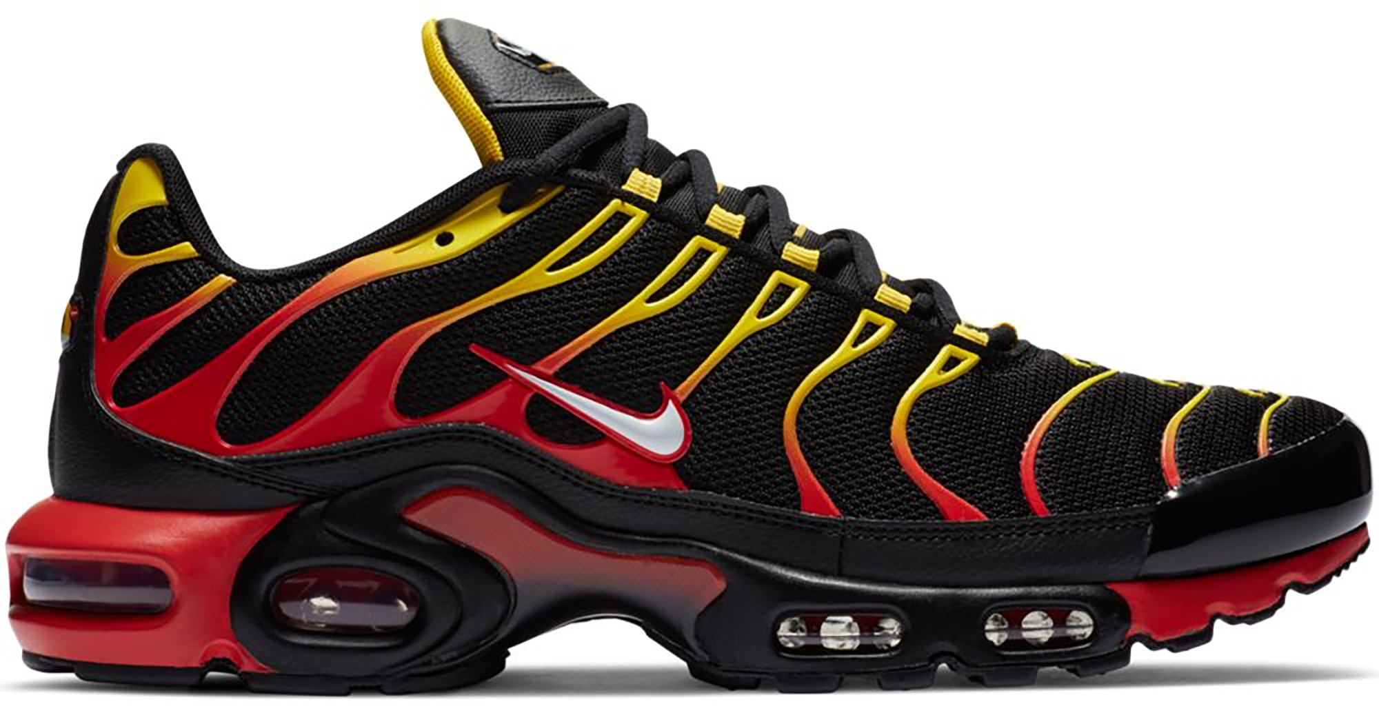 air max red and yellow