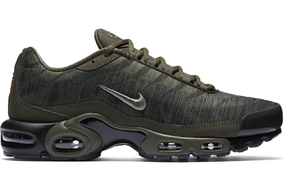 Nike Air Max Plus Jacquard Cargo Khaki Men s 845006 300 US