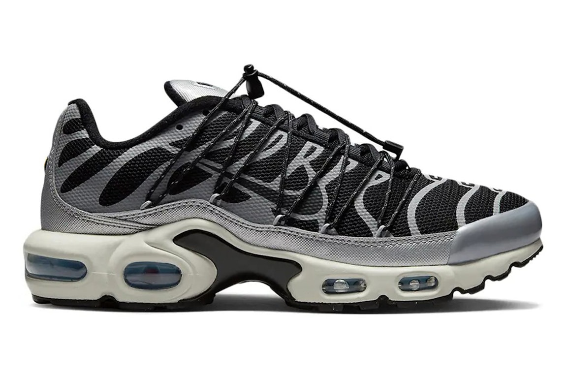 Pre-owned Nike Air Max Plus Toggle Black Silver (women's) In Black/cobalt Bliss/light Orewood Brown
