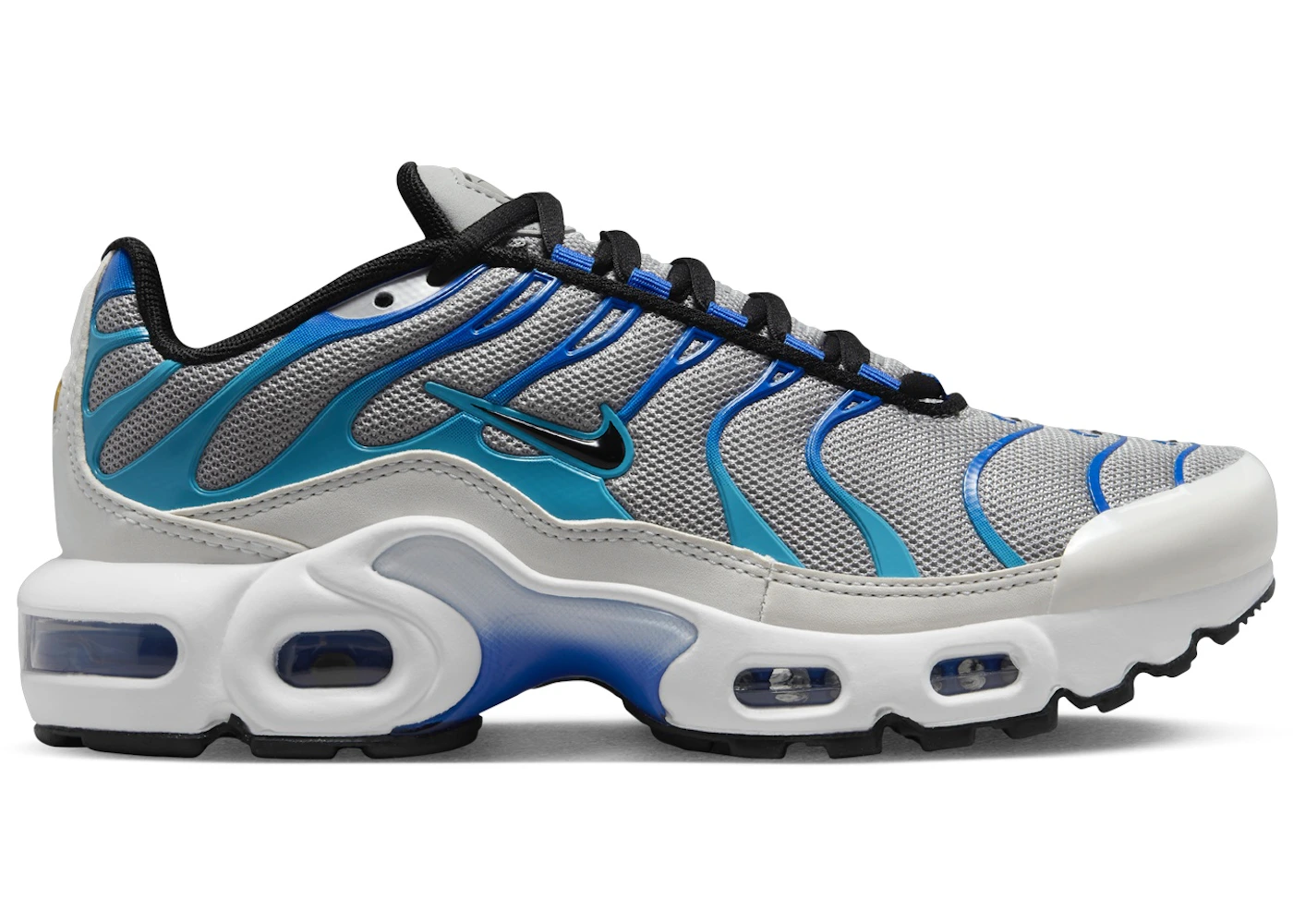 Nike Air Max Plus Light Smoke Grey Blue Lightning Racer Blue Black