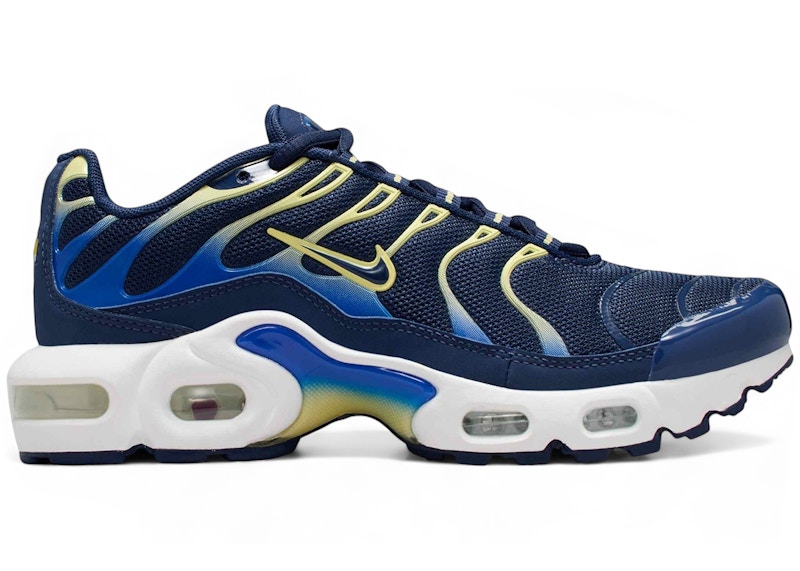 Nike Air Max Plus Midnight Navy Soft Yellow (GS) - CD0609-412 - JP