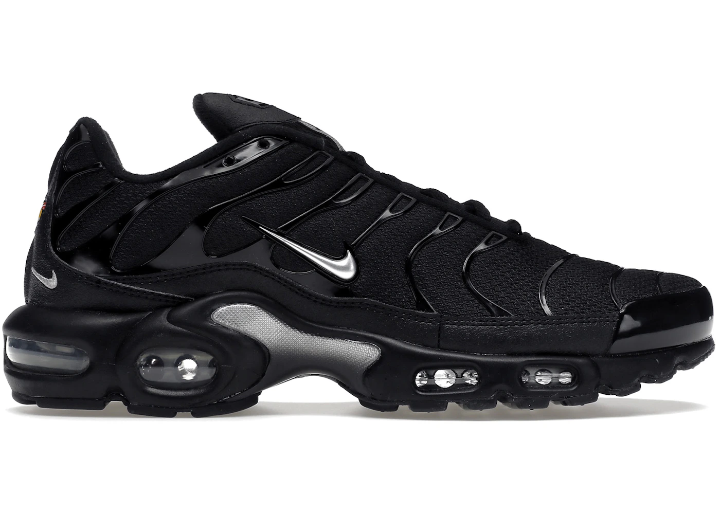 Nike tns black and silver Clearance