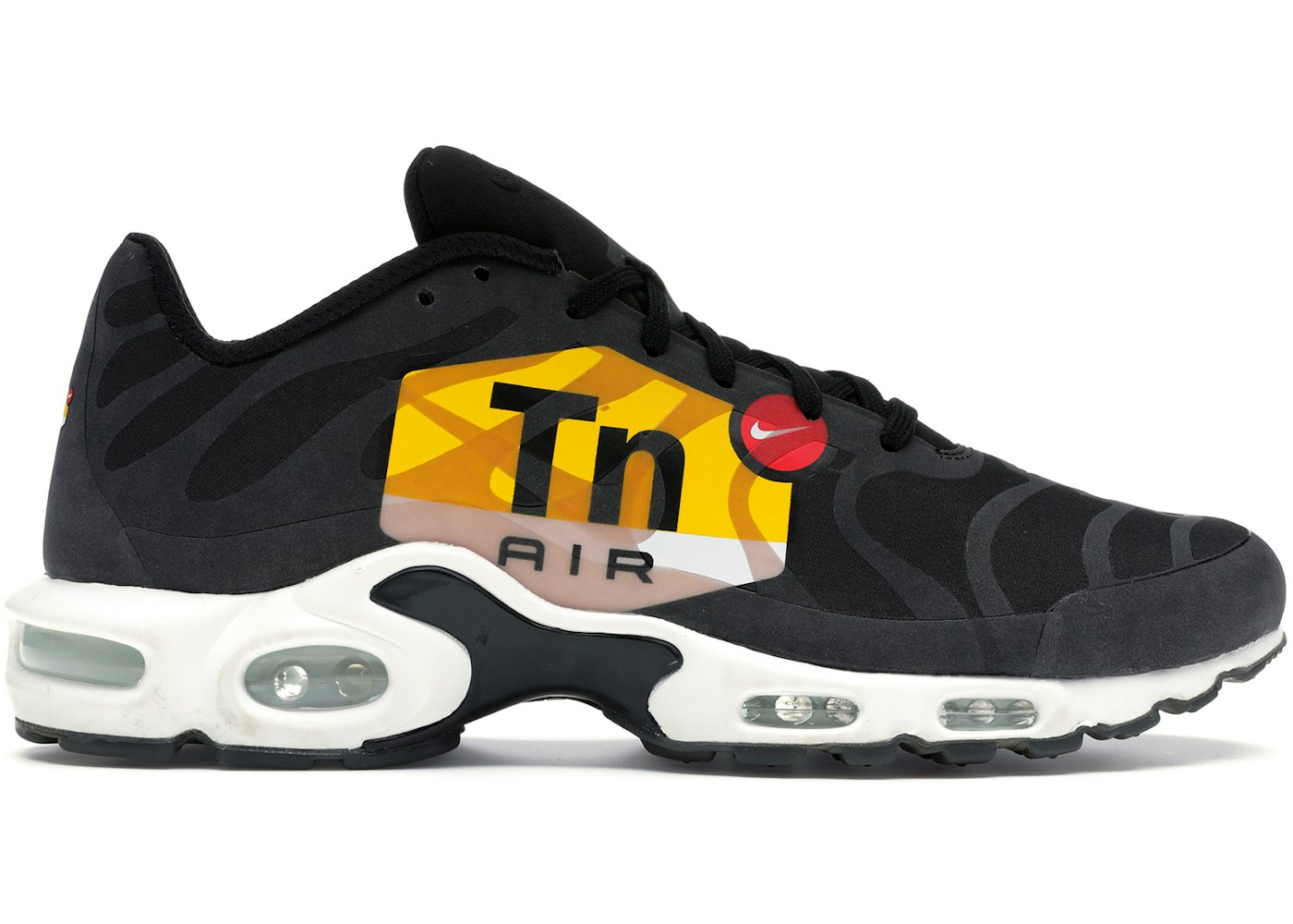 Nike Air Max Plus Ns Big Logo Black Aj0877 001 Nike Air Max Plus Ns Big Logo Black Aj0877 001