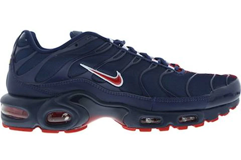 Navy blue and red 2025 air max