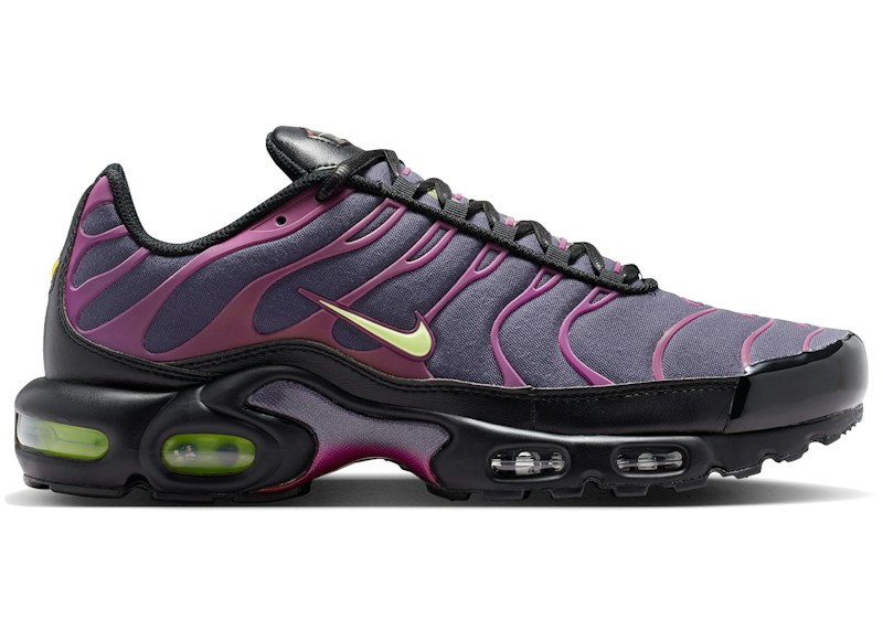 Nike Air Max Plus OG Dark Raisin Liquid Lime Zwart