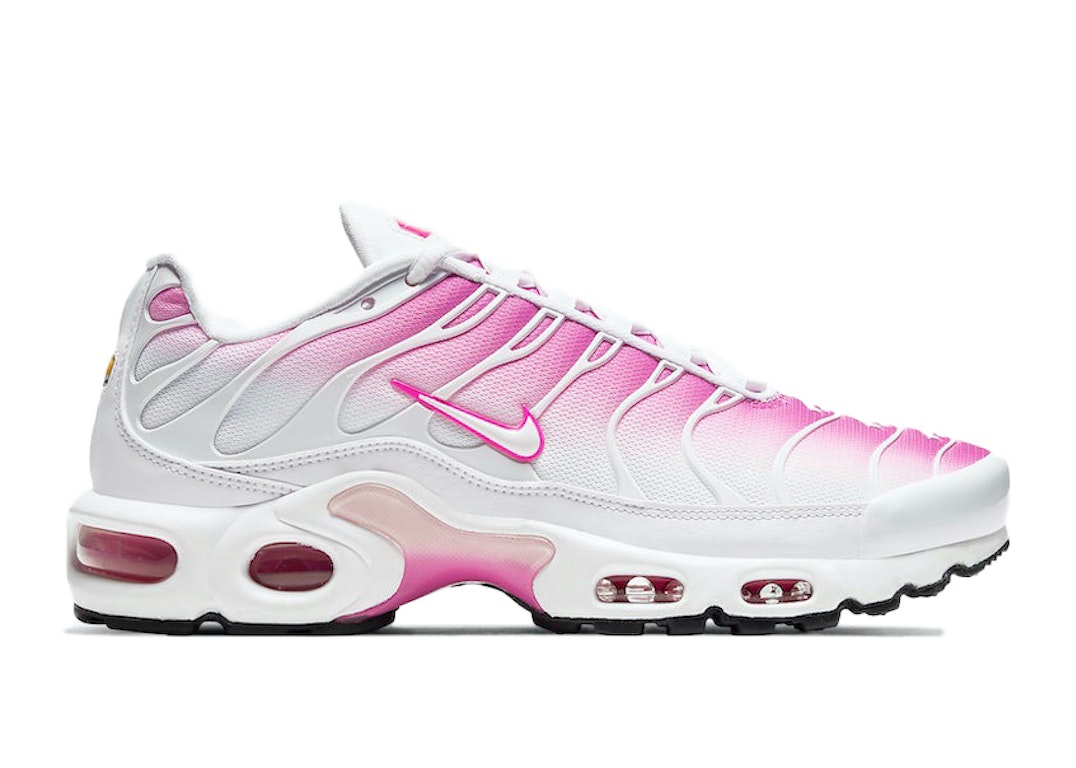Pre-owned Nike Air Max Plus Pink Fade (women's) In White/white/pink