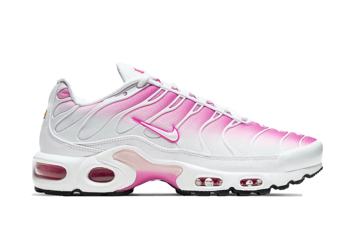 Pre-owned Nike Air Max Plus Pink Fade (women's) In White/white/pink