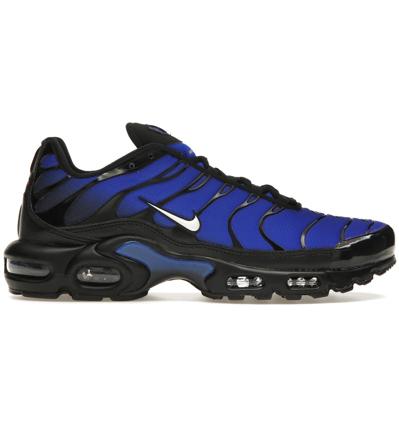 Nike Air Max Plus Premium Black Racer Blue Men's FQ7331-001 US