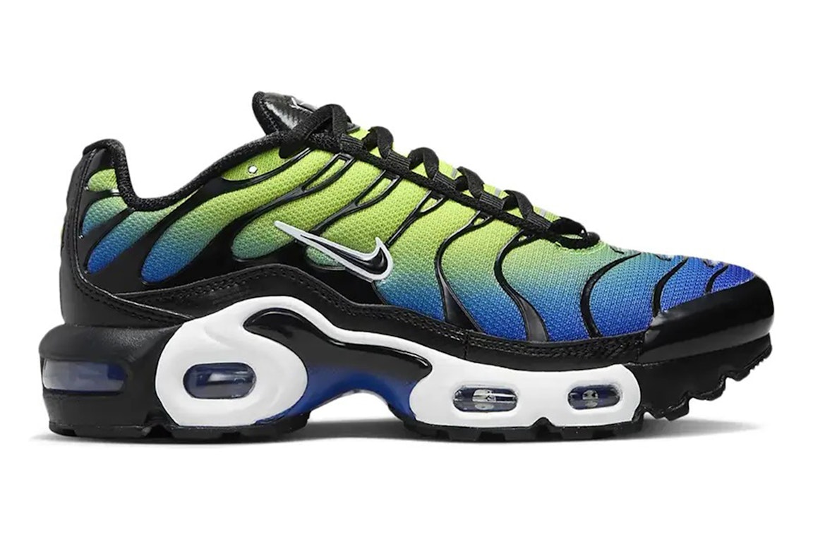 Pre-owned Nike Air Max Plus Racer Blue Volt (gs) In Racer Blue/volt/white