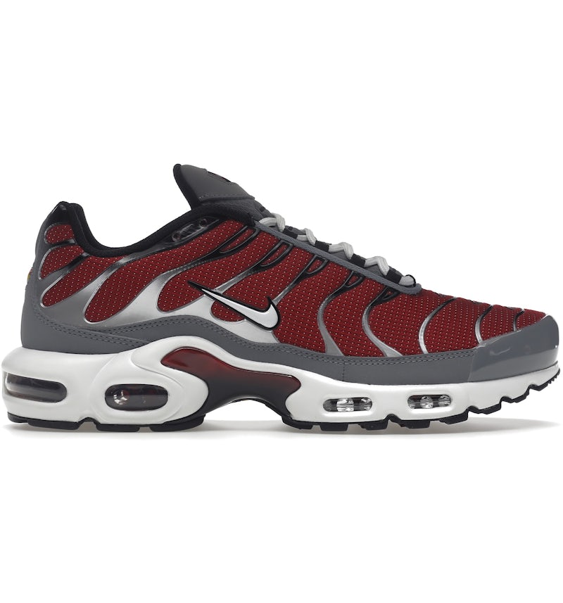 Nike Air Max Plus Red Grey Men's DQ3983-600 US