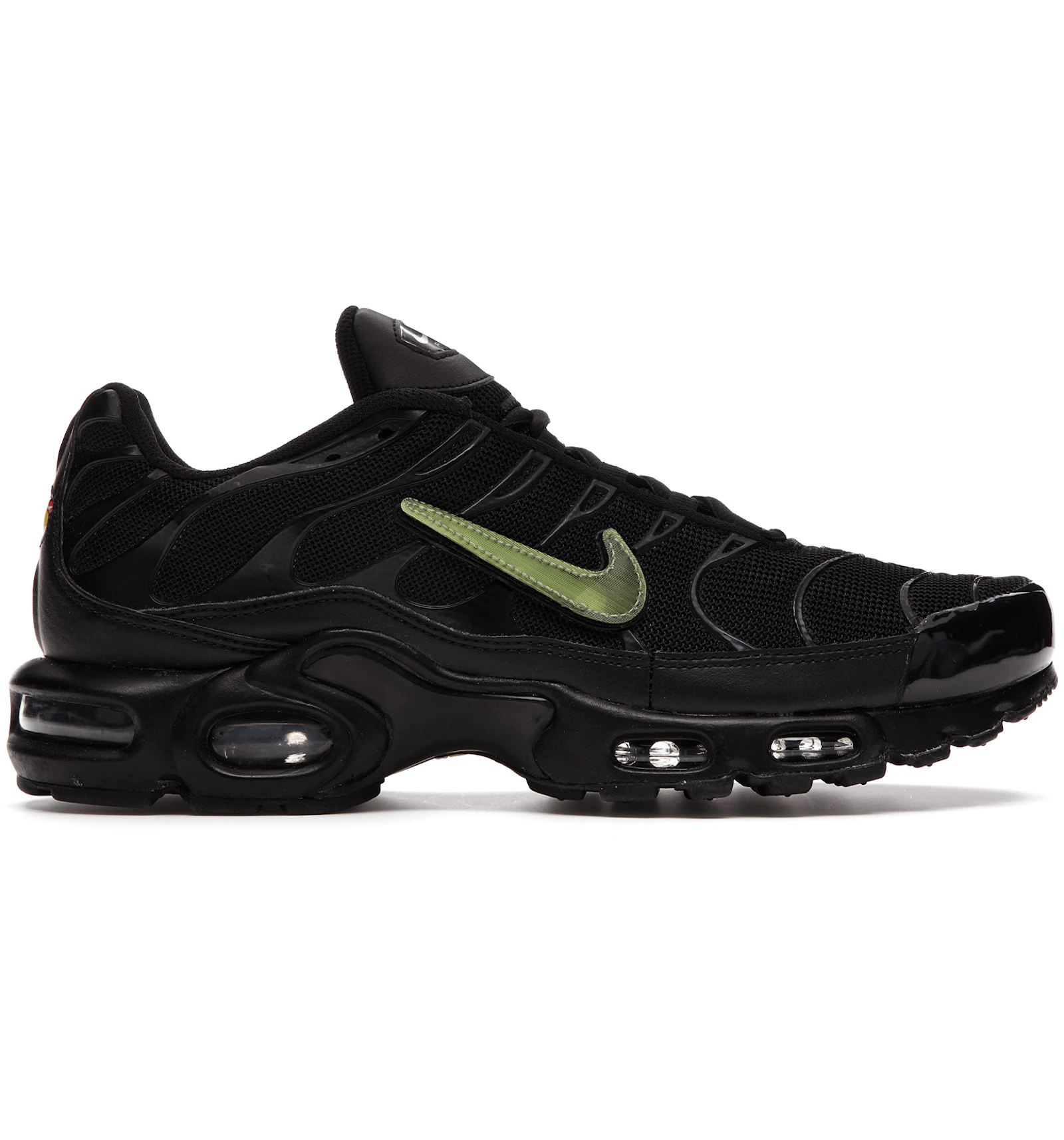 Nike Air Max Plus Removable Swoosh Black - CJ9696-001 - CA