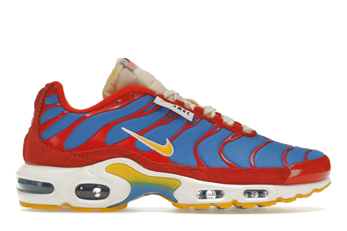Pre-owned Nike Air Max Plus Se Air Max Running Club University Blue In University Red/light Photo Blue/sail