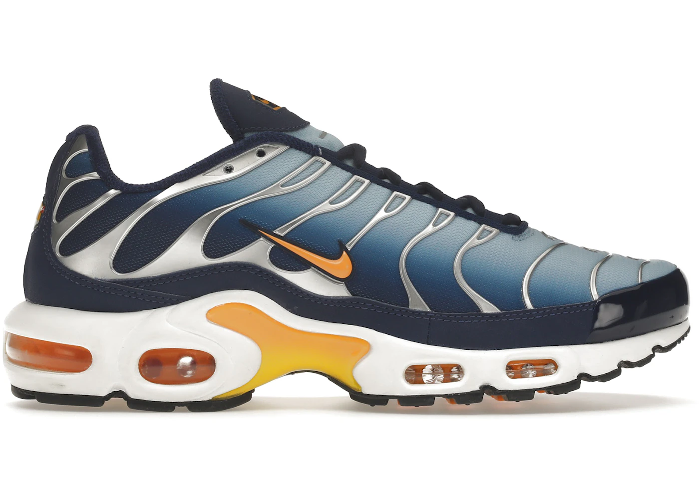 Nike air max plus tn blue and orange Clearance