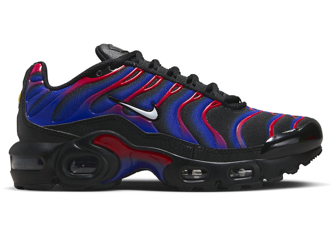 Pre-owned Nike Air Max Plus Spider-man (gs) In Black/blue/red