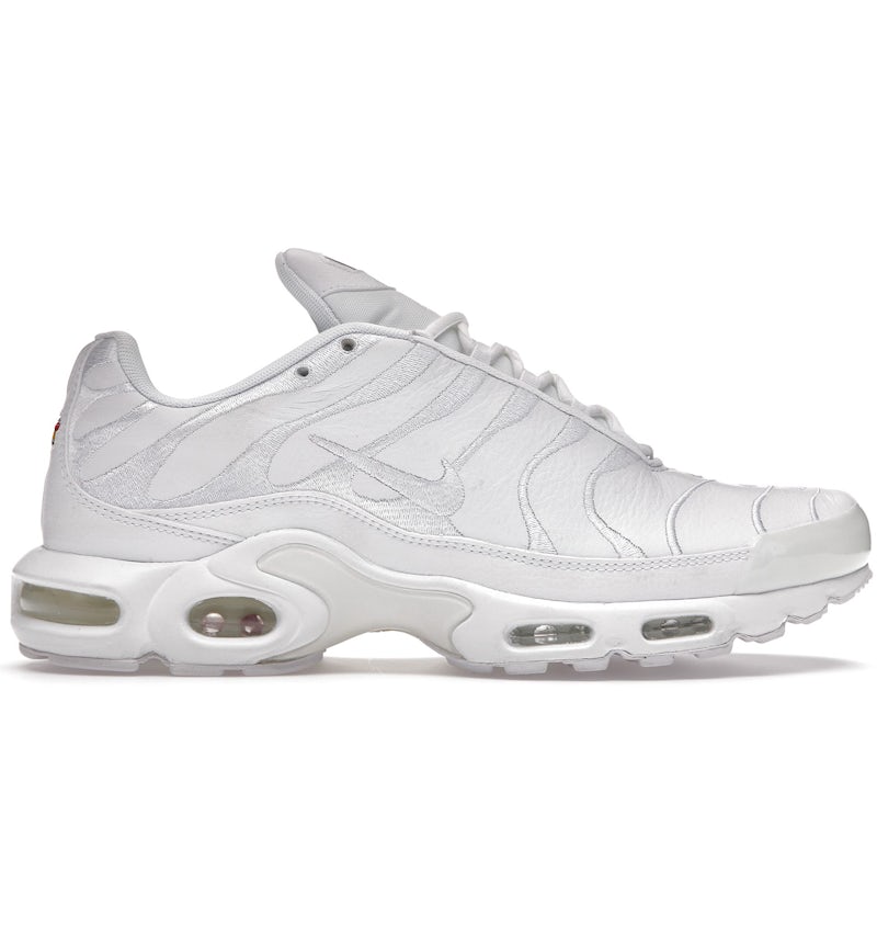 Nike Air Max Plus Triple White Men's AJ2029-100 US