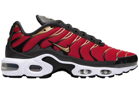 Nike Air Max Plus University Red Gold Black (Women's) CU4919-600