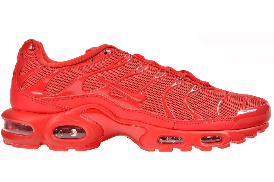 Red nike shoes air max plus Clearance