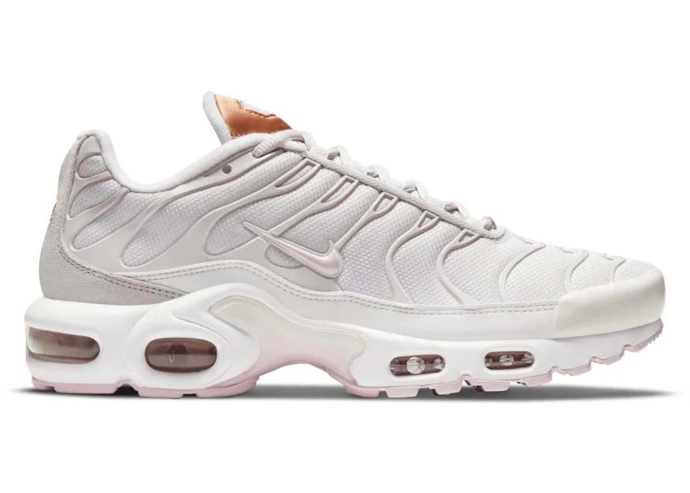 Nike Air Max Plus Vast Grey Metallic Copper (Women's) - DD6612-001 - US
