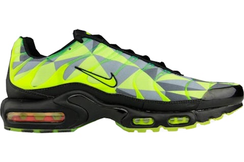 Nike Air Max Plus Volt Black Neon Green Herren Sneaker DE