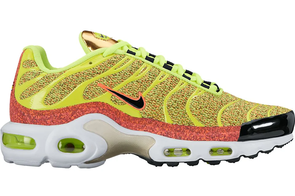 Air max plus womens volt red white best sale