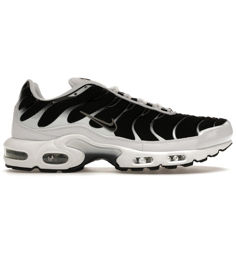 Nike Air Max Plus White Black Metallic Pewter Men's CT1094-102 US