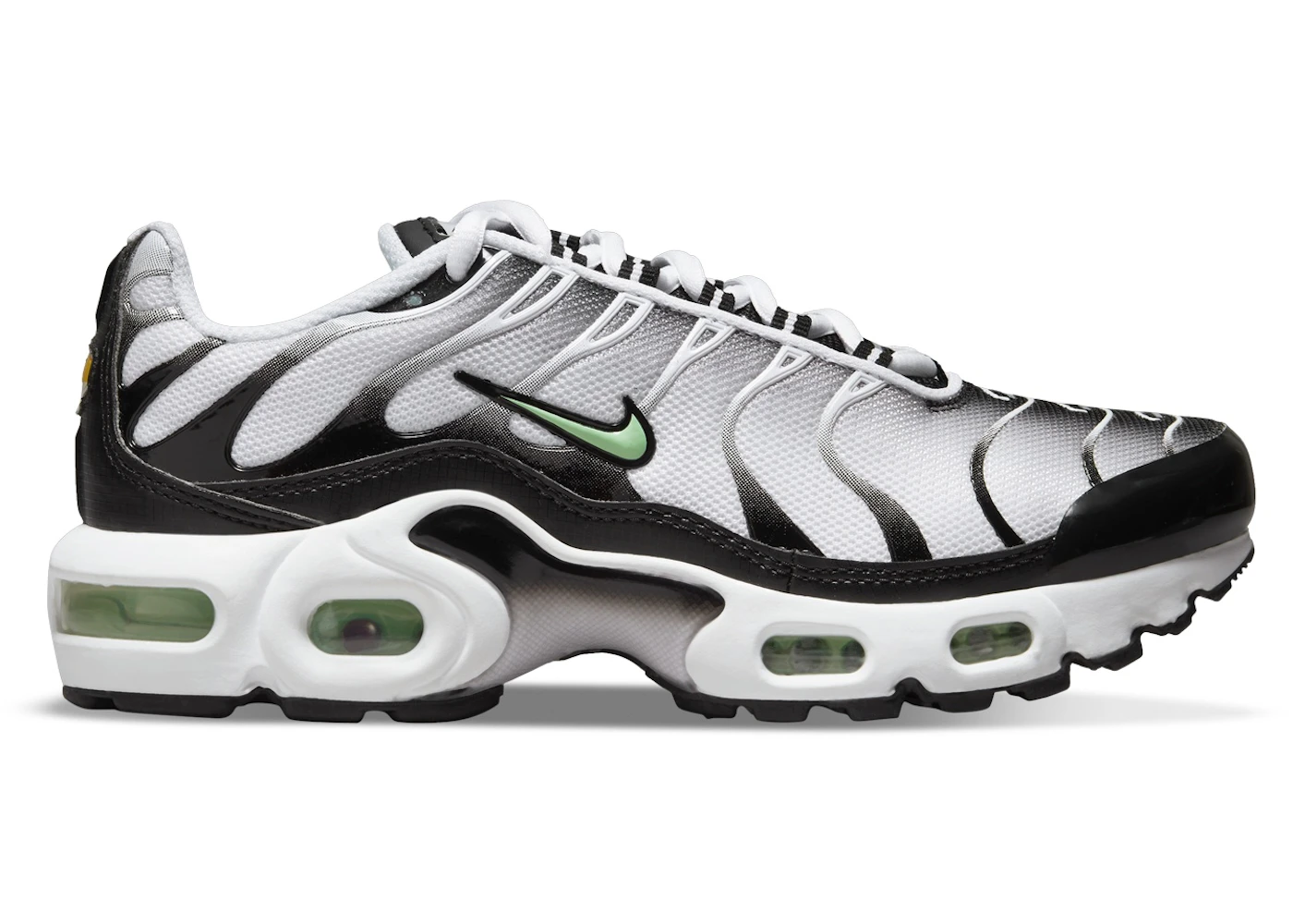 Nike Air Max Plus White Black Reflect Silver Fresh Mint (GS