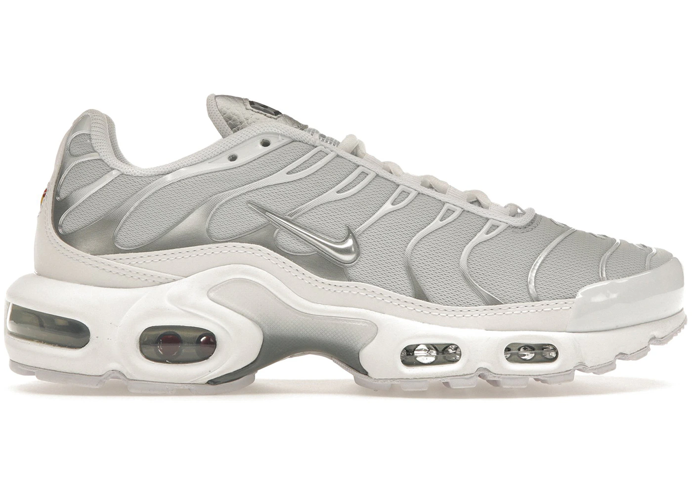Nike Air Max Plus White Metallic Silver (Women's) - FV0952-100 - US