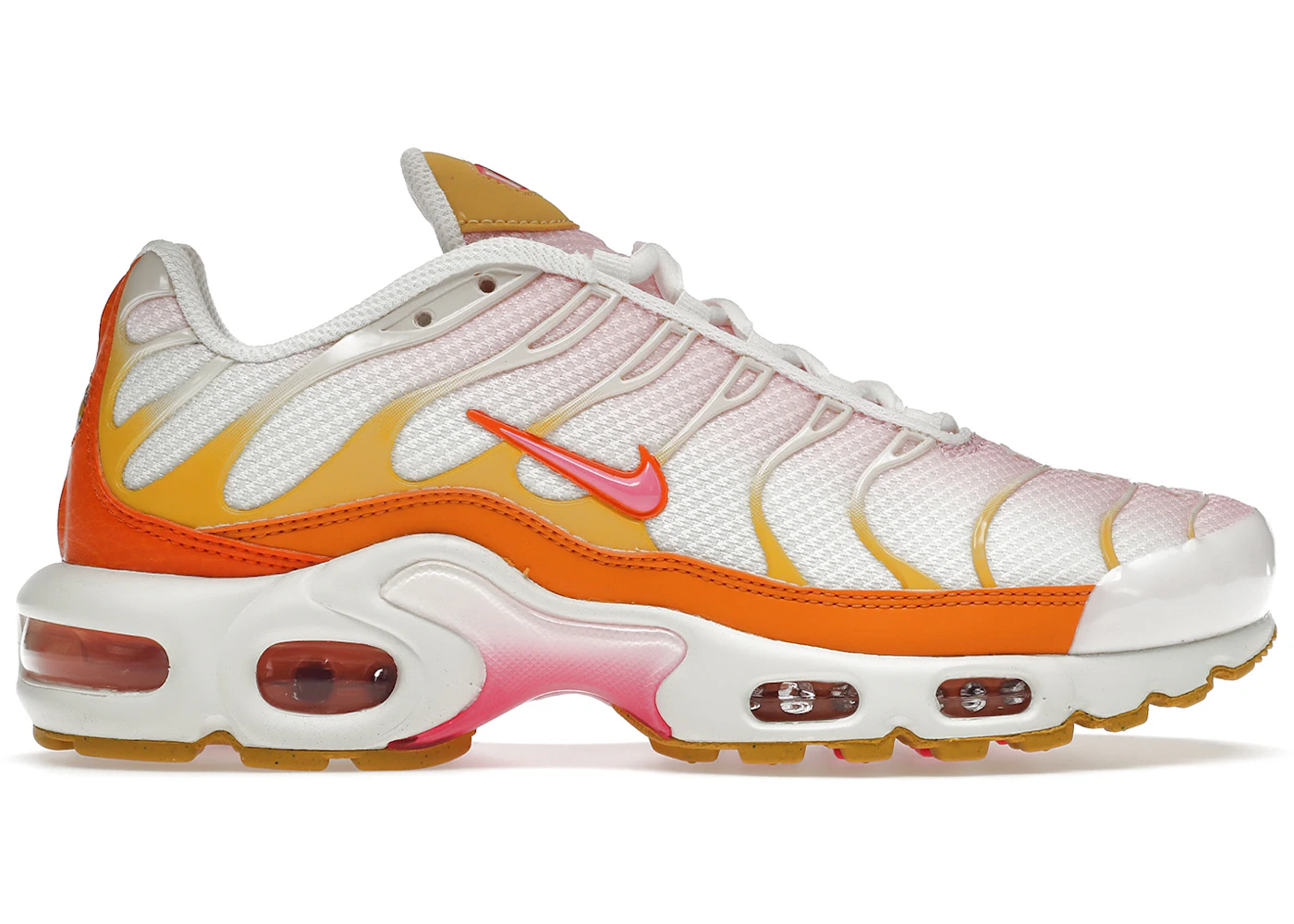 Nike Air Max Plus White Orange Pink (Women's) DX2673-100 US