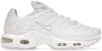 Nike Air Max Plus en blanco y platino puro (de mujer)