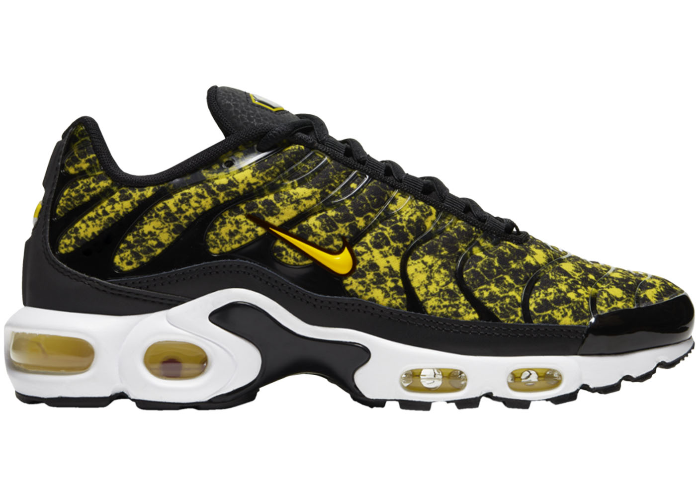 all yellow air max plus