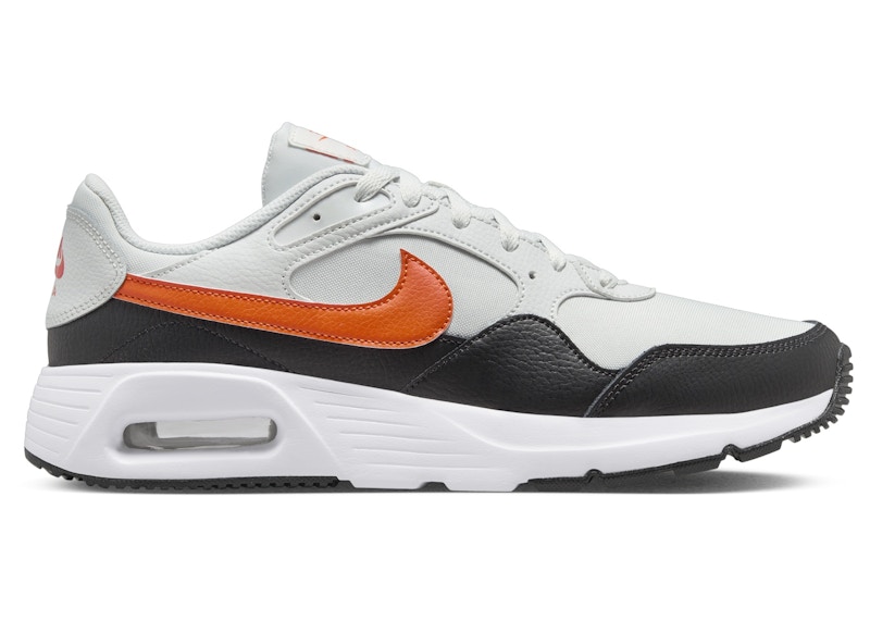 Nike air max orange black white on sale