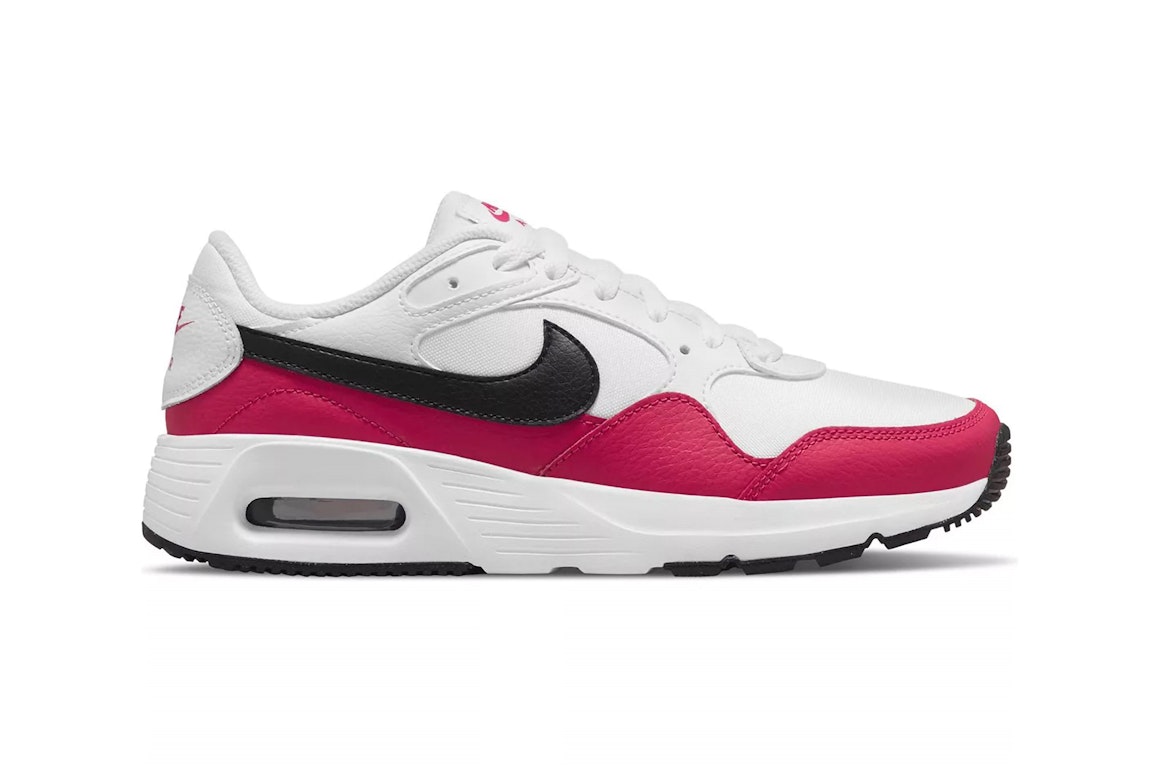 Pre-owned Nike Air Max Sc White Rush Pink (women's) In White/rush Pink/black