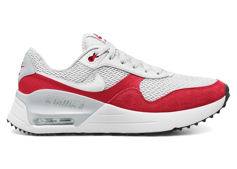 Nike Air Max 90 DM9537-104 ホワイト/レッド Nike Air Max SYSTM White University Red Men's - DM9537-104 - US