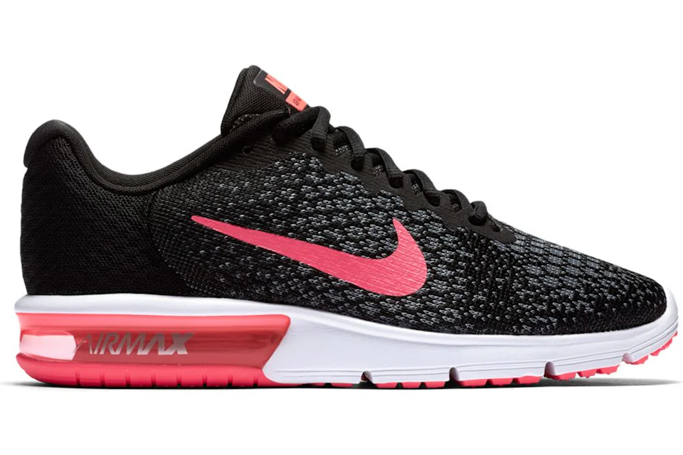 Nike Air Max Sequent 2 Black Vivid Pink (Women's)