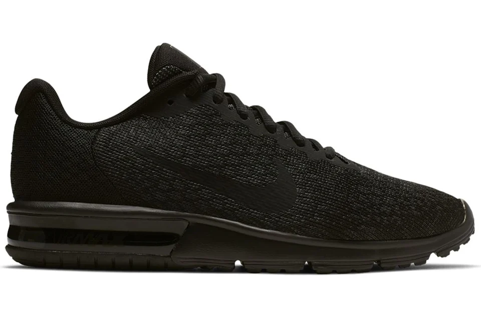 Nike Air Max Sequent 2 Black Women s 852465 015 US